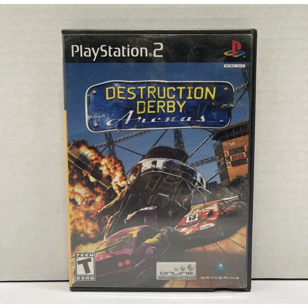 Destruction Derby Arenas Sony PlayStation 2 PS2 Game Racing Combat Complete CIB